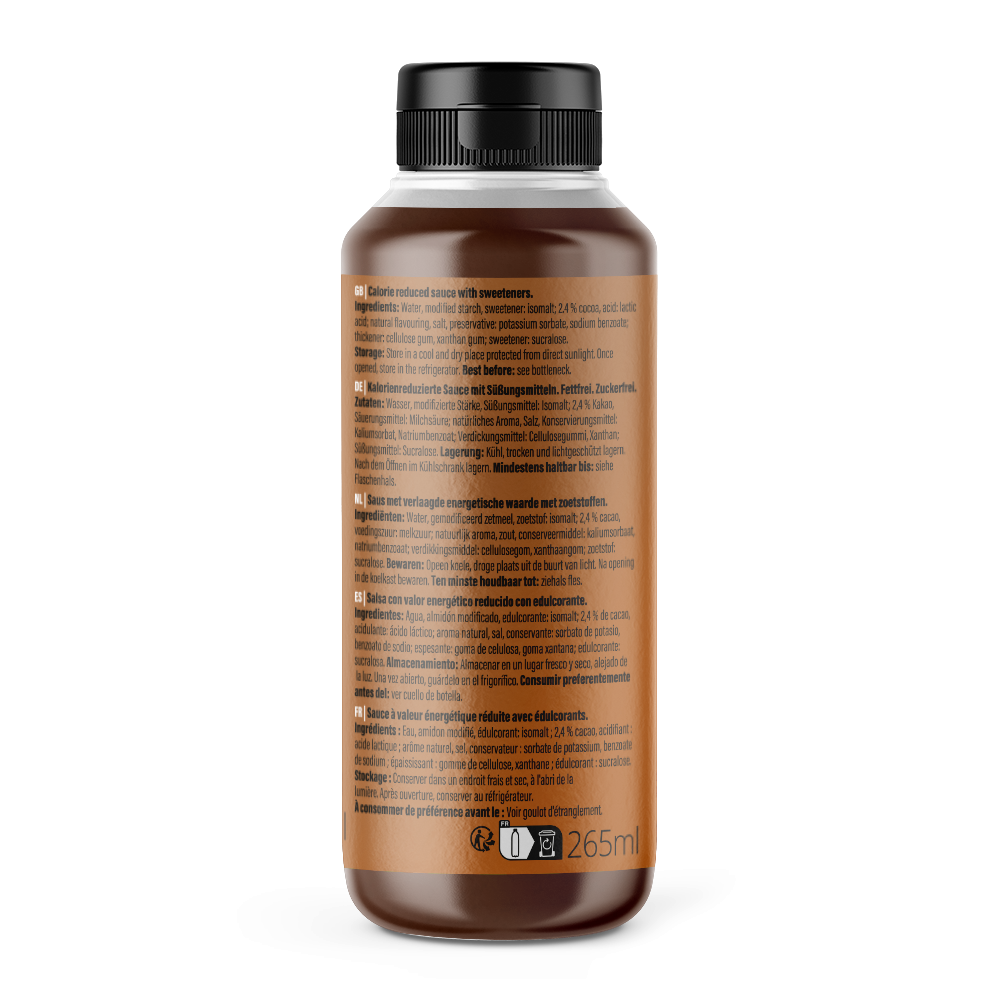 GymQueen Mamma Mia Zero Saucen (265ml) Schokolade