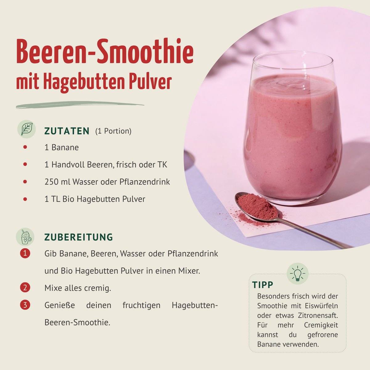 Hagebuttenpulver Bio (1000g)
