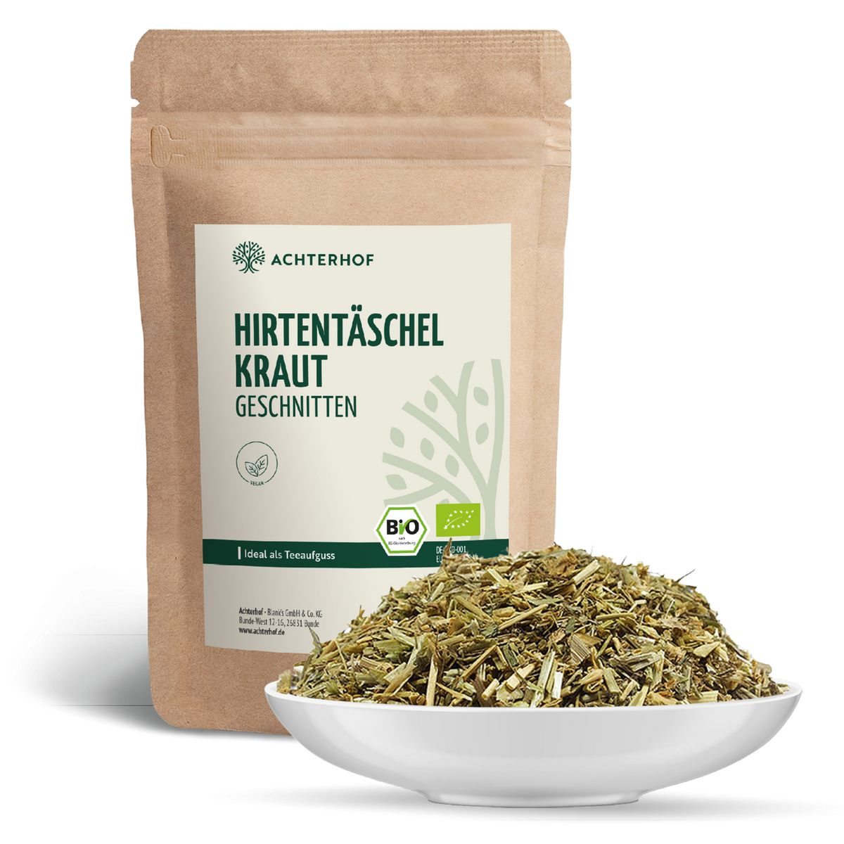 Hirtentäschelkraut geschnitten Bio (500g)