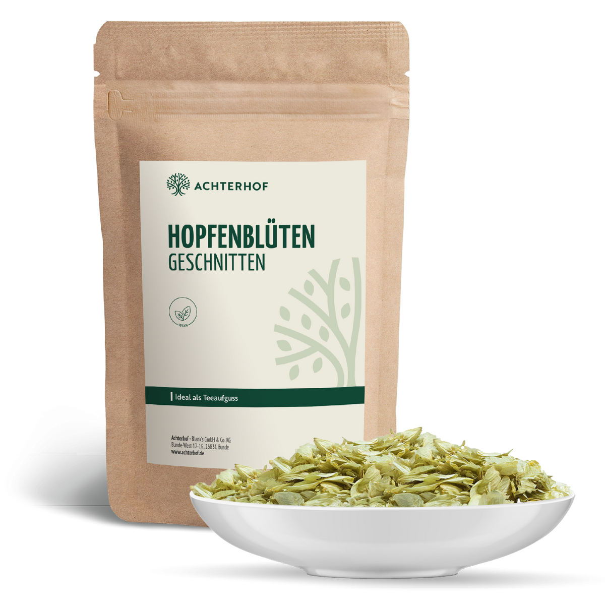 Hopfenblüten geschnitten (100g)