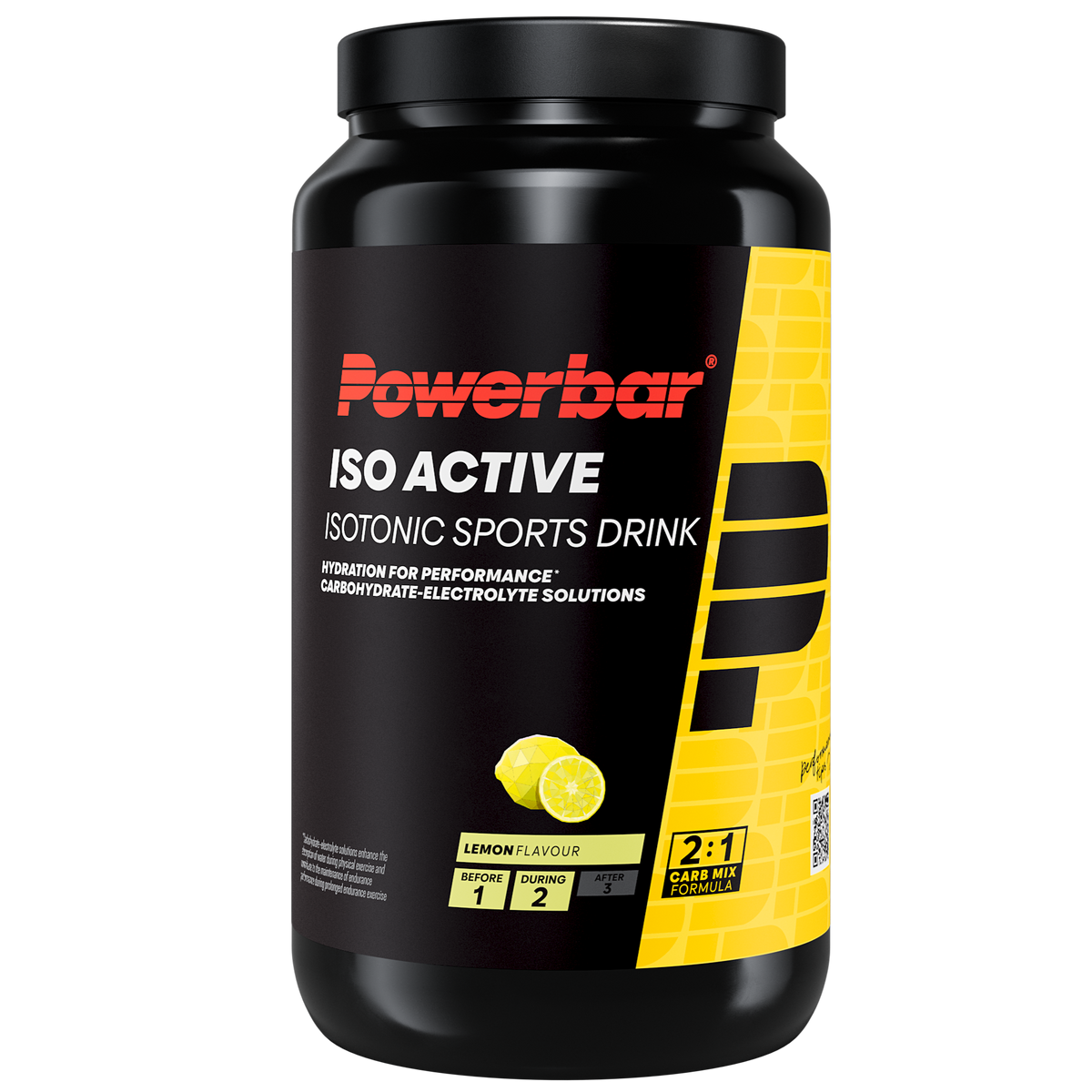 Isoactive - Isotonic Sports Drink (1320g) Zitrone