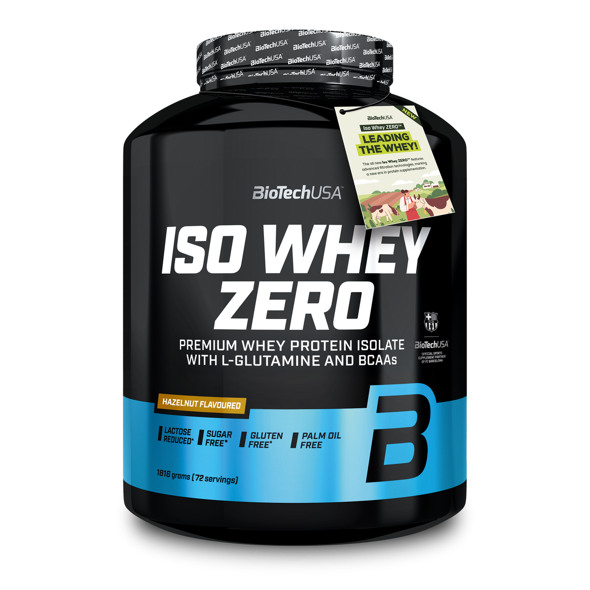 Iso Whey Zero (1816g) Haselnuss