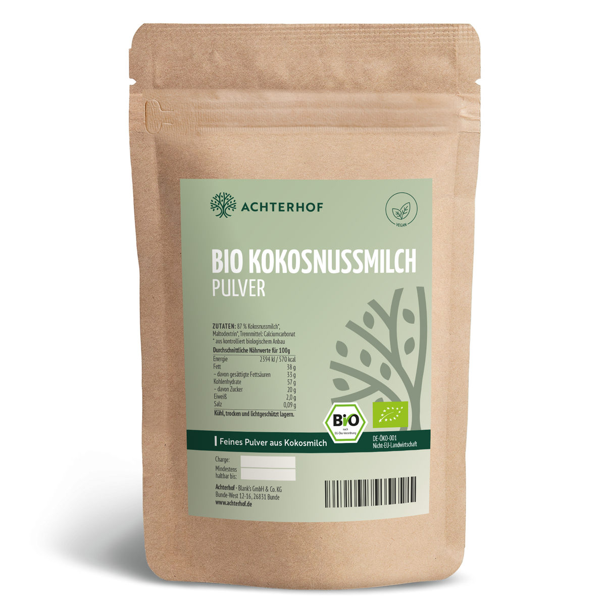 Bio Kokosnussmilch Pulver (250g)