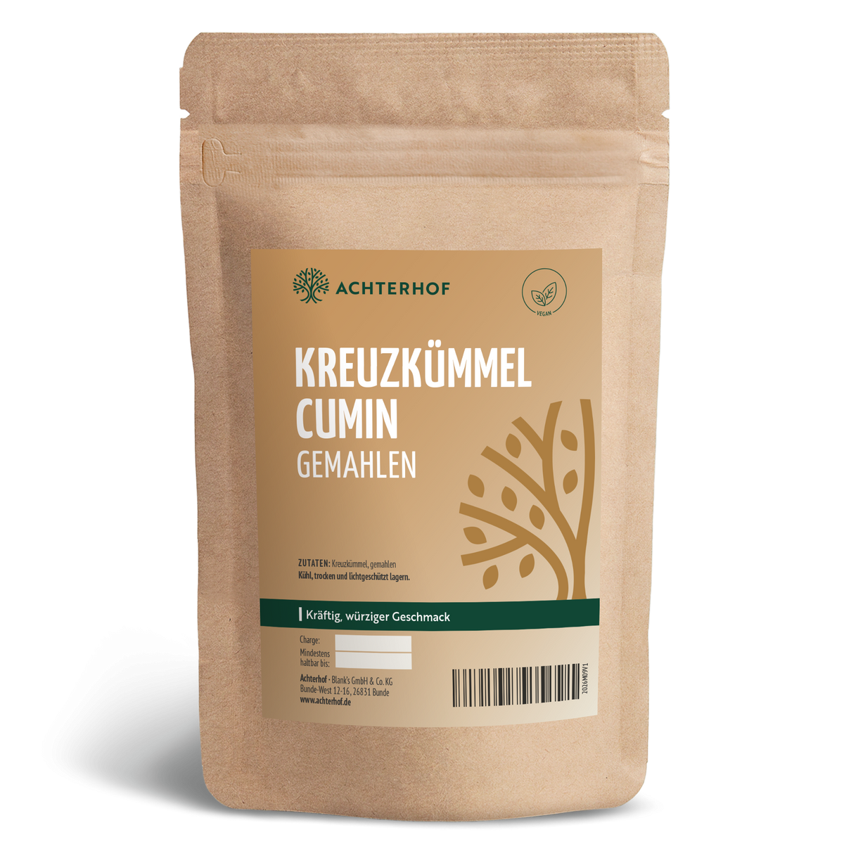 Kreuzkümmel Cumin gemahlen (500g)