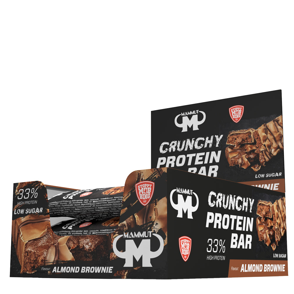 Crunchy Protein Bar (12x45g) Almond Brownie