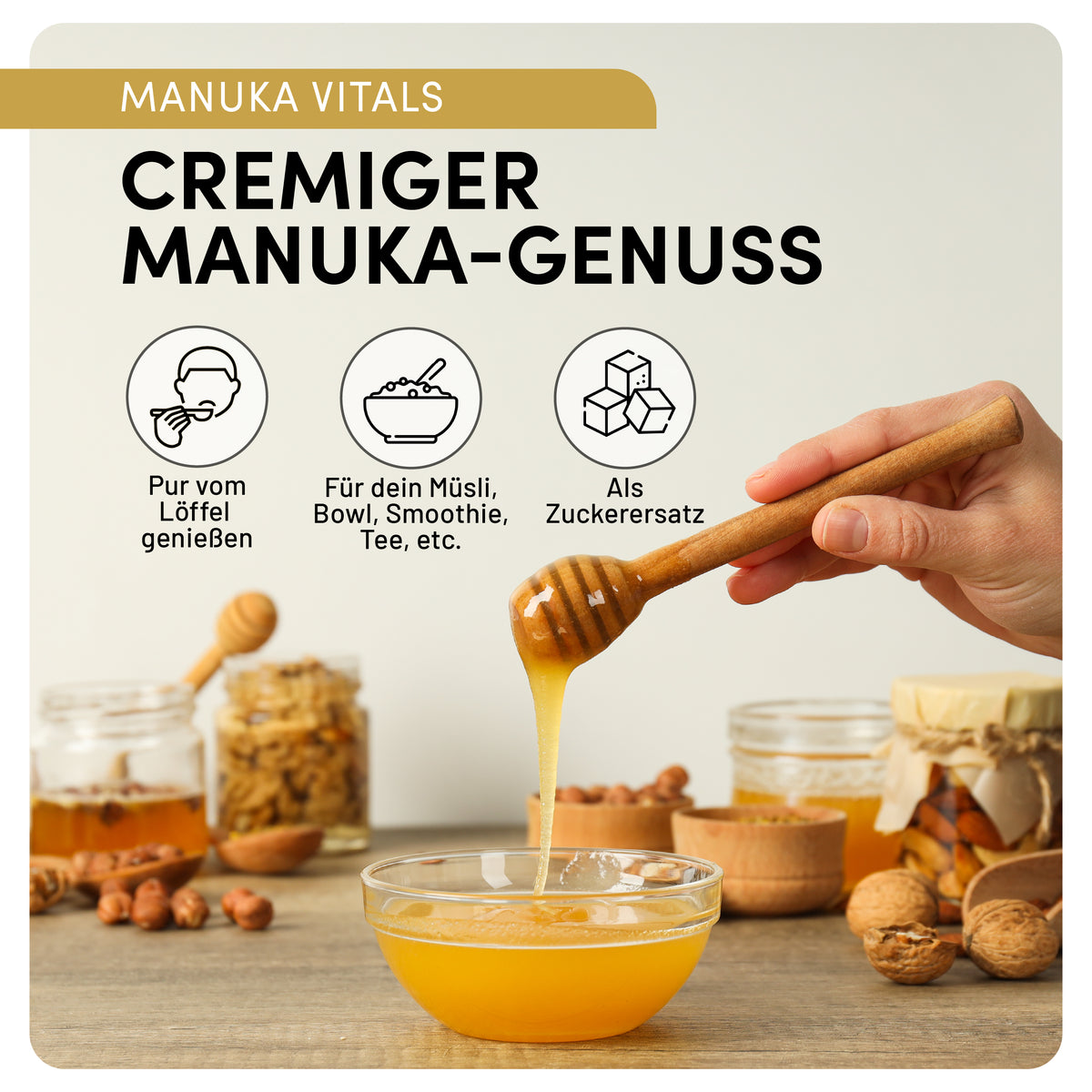 Manuka Vital Honig MGO 300+ (500g)