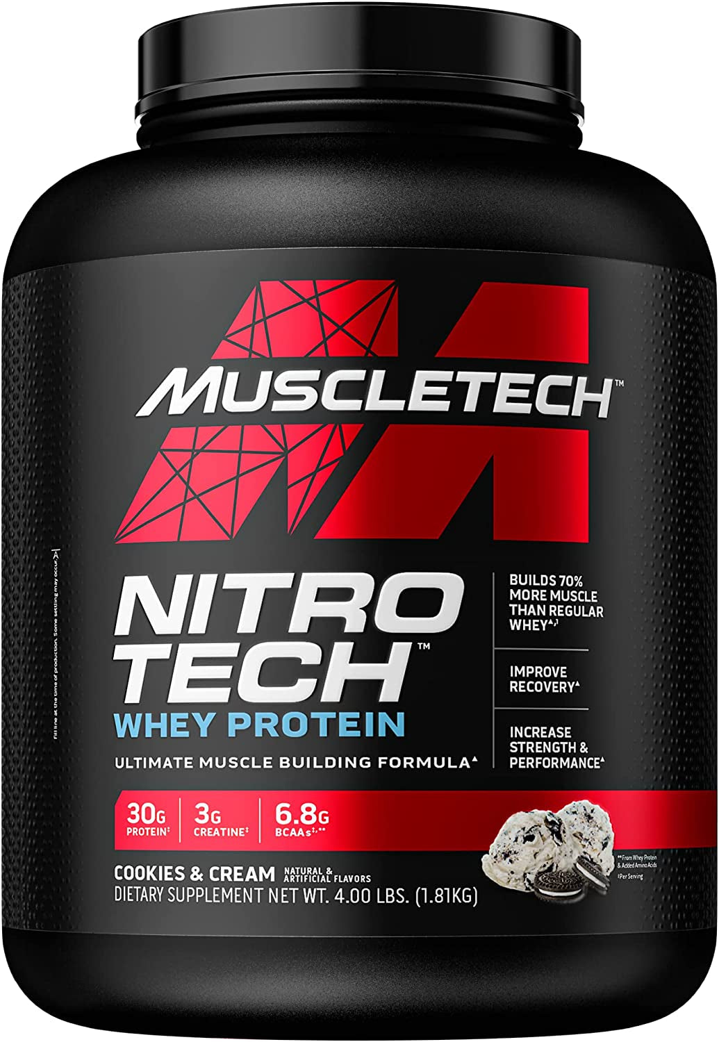 Nitro-Tech Performance Series (1800g) Cookies & Cream