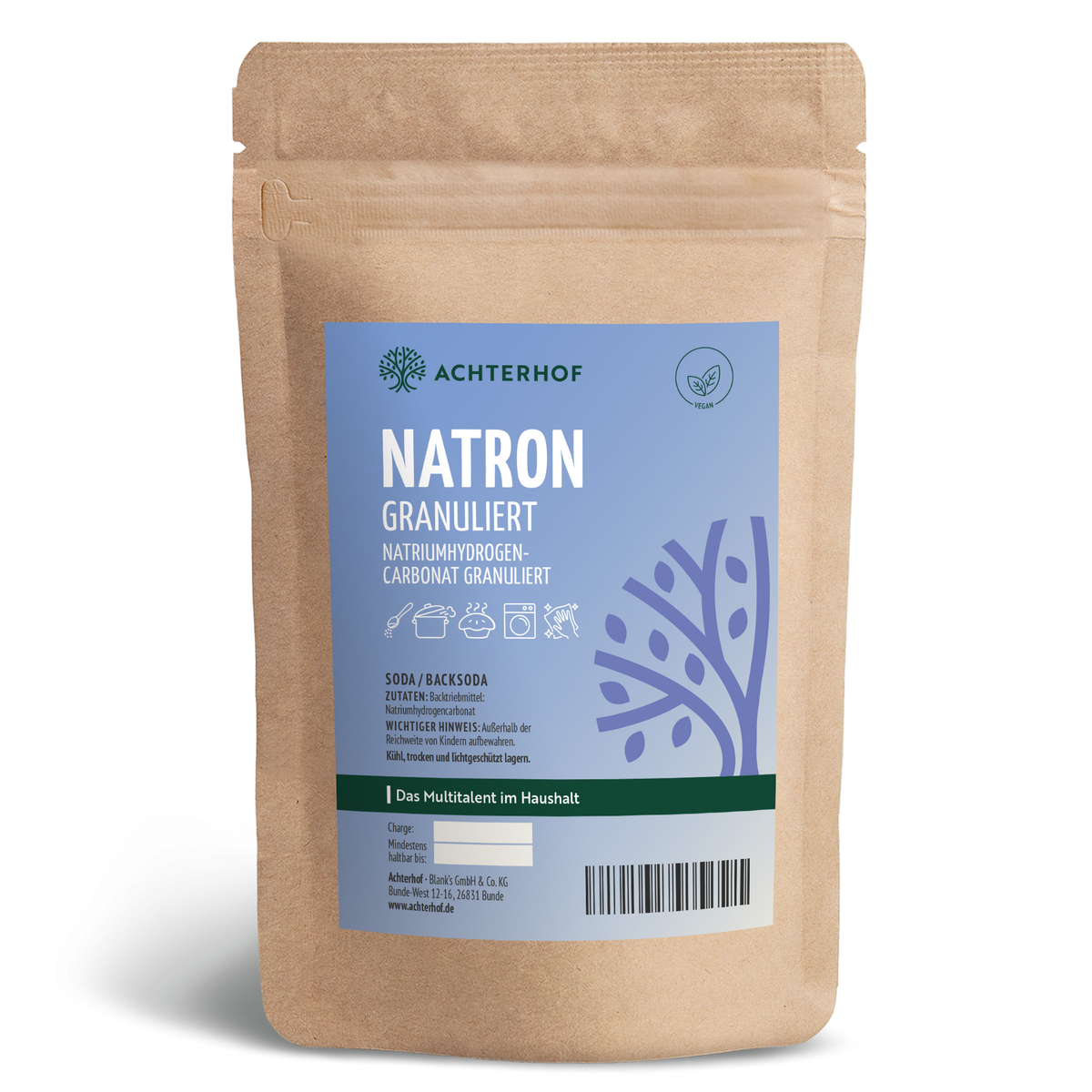 Natron granuliert (500g)