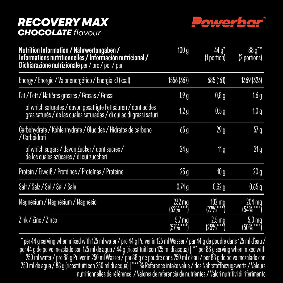 Recovery Max (1144g) Chocolate