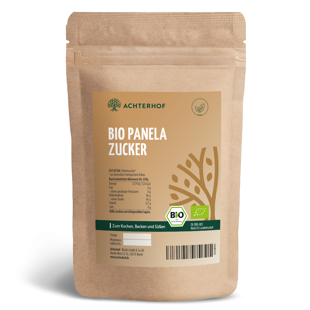 Panela Zucker Bio (1000g)