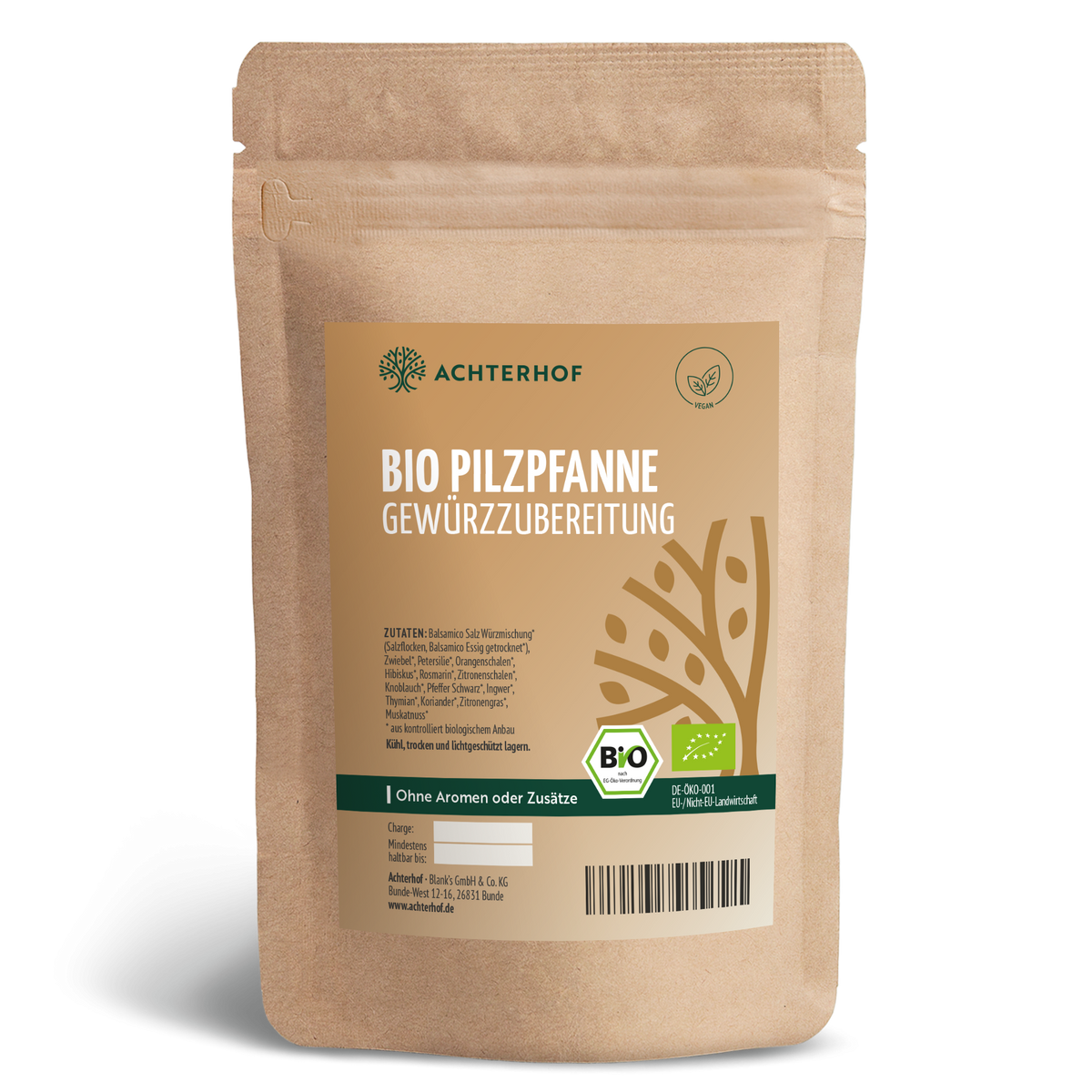 Bio Pilzpfanne Gewürzzubereitung (100g)