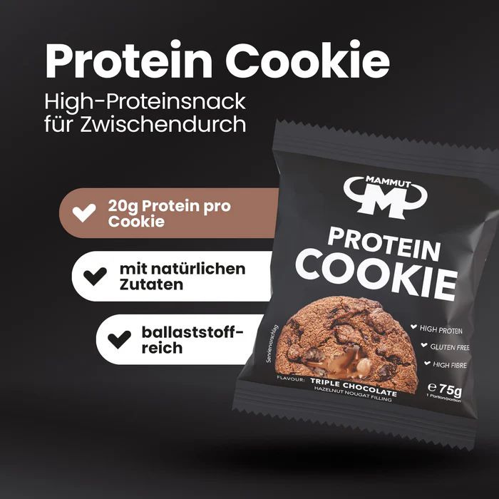 Protein Cookie Triple Chocolate (10x75g)