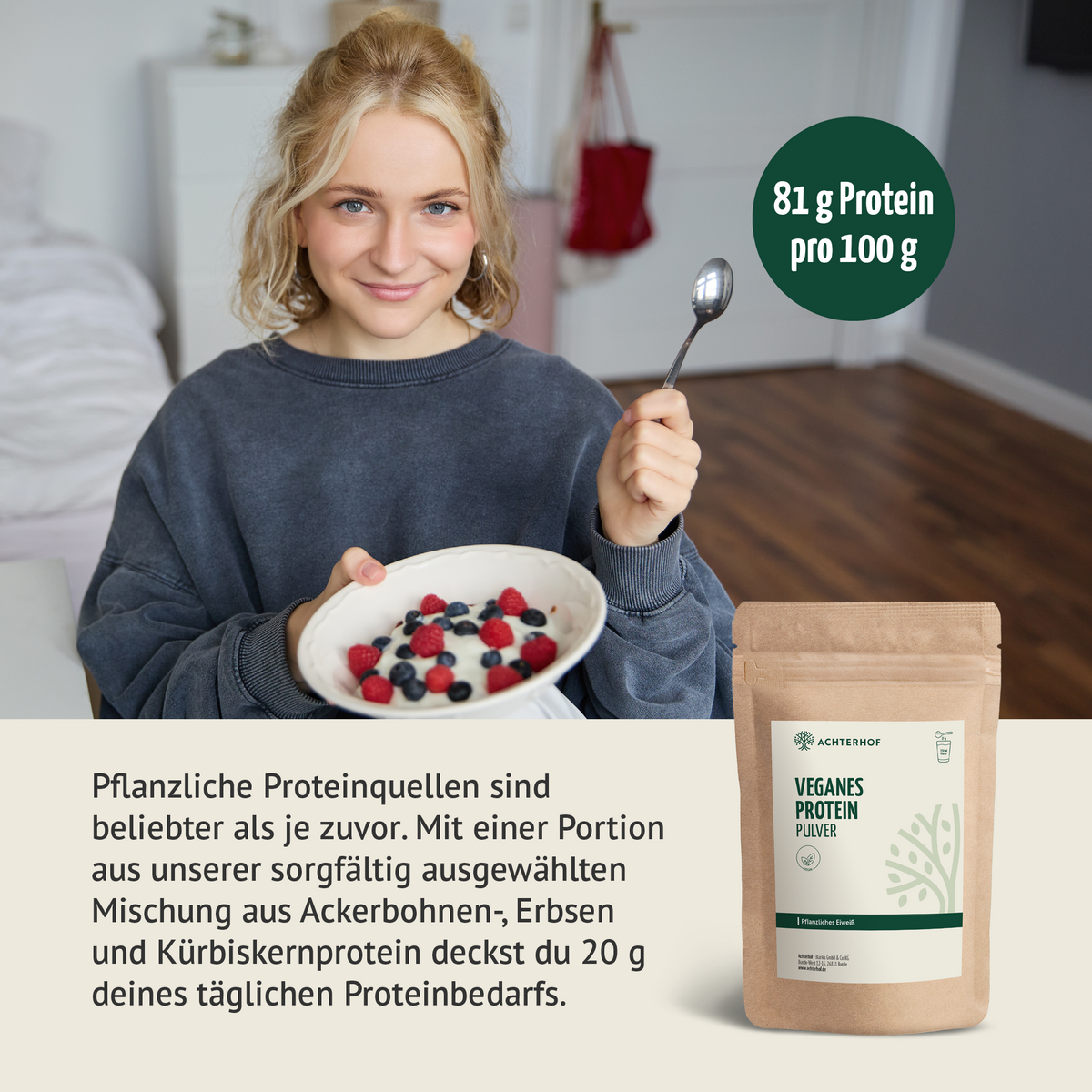 Veganes Protein Pulver (250g)