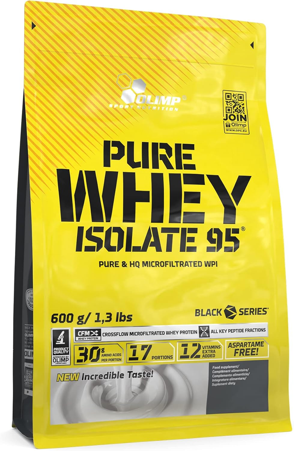 Pure Whey Isolate 95 (600g) Vanilla Ice