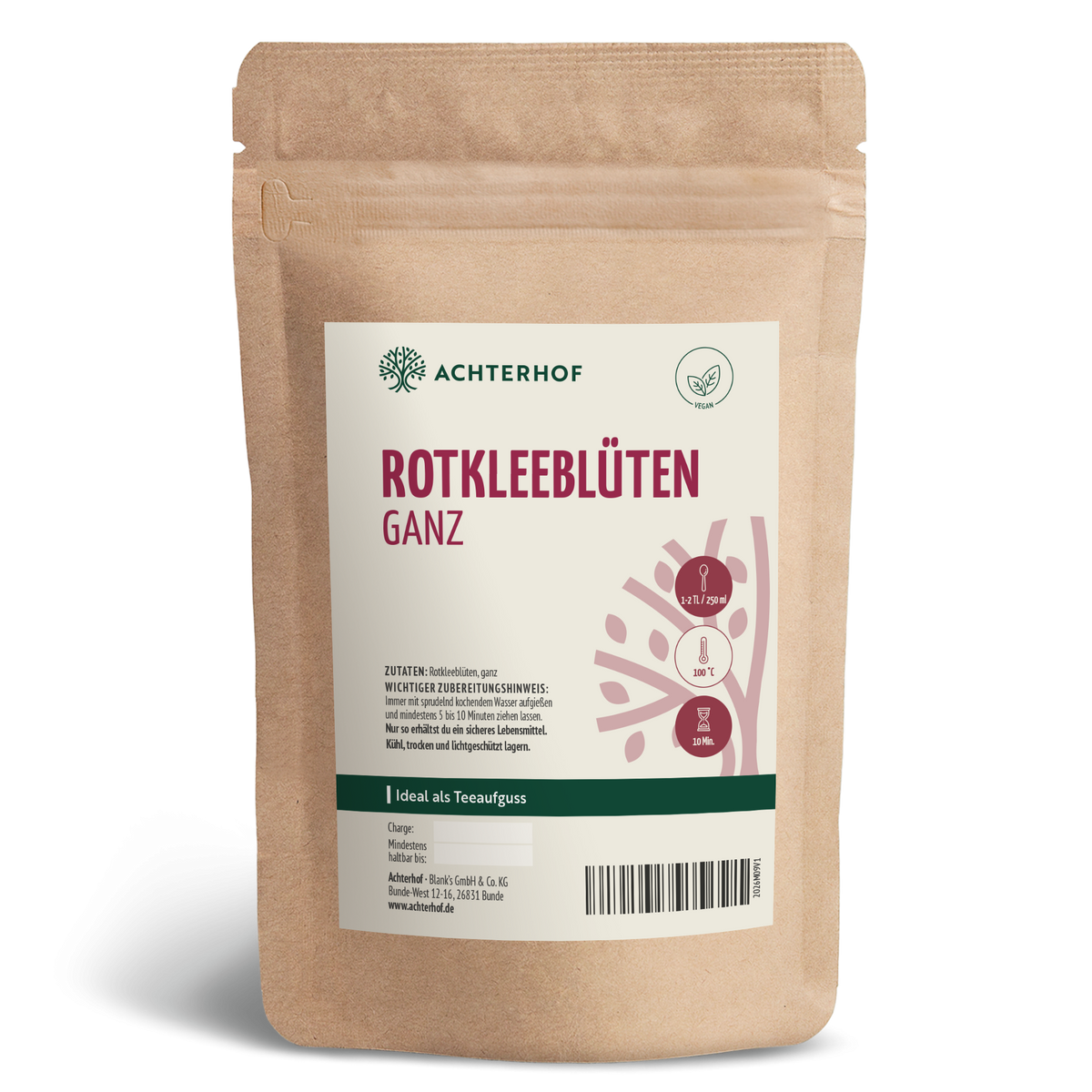 Rotkleeblüten ganz (100g)