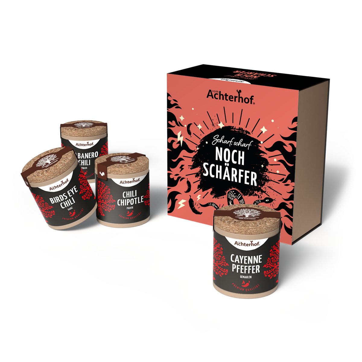 Scharf scharf – noch schärfer Set