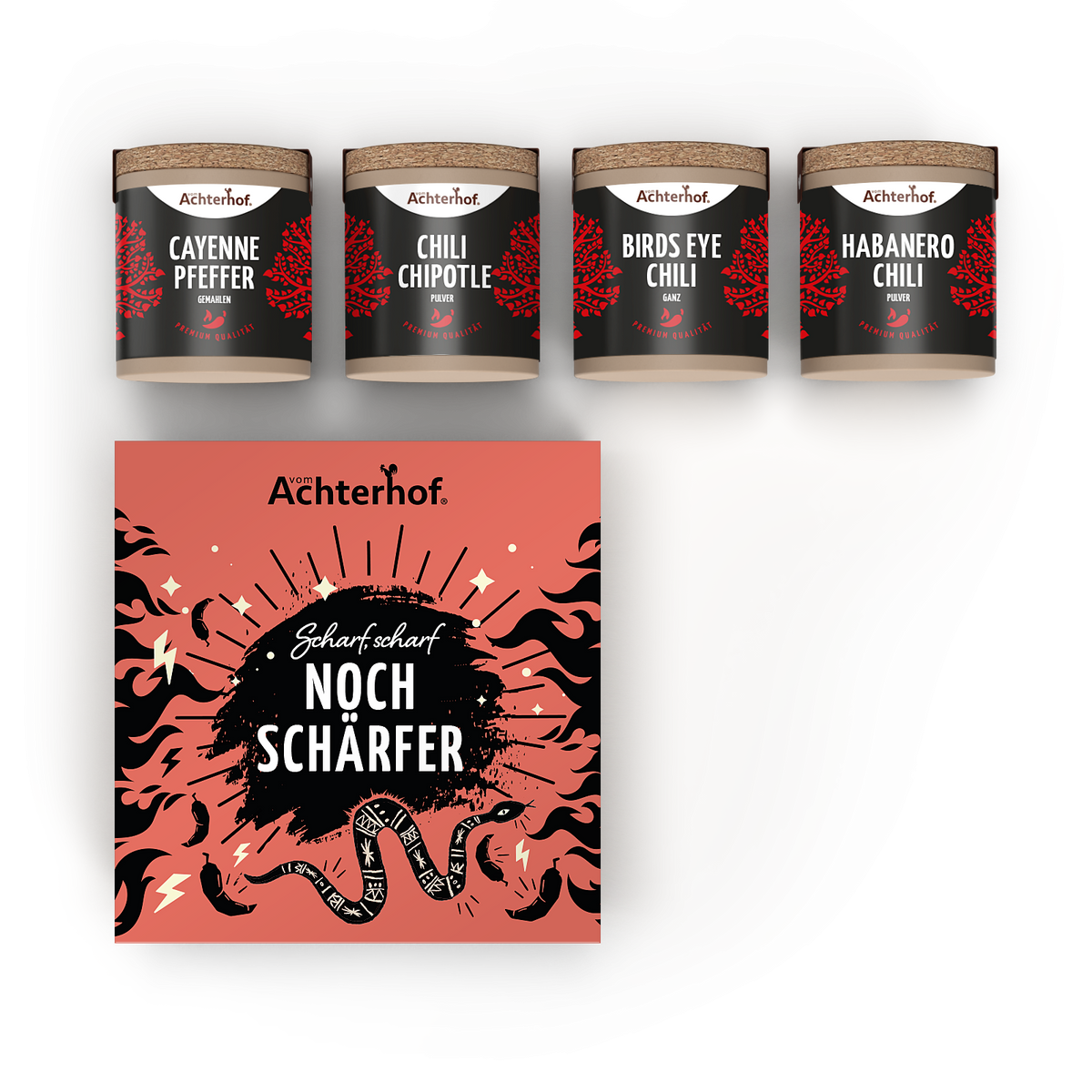 Scharf scharf – noch schärfer Set