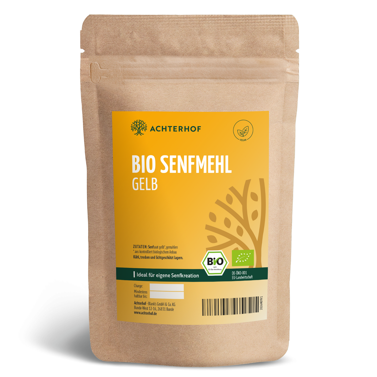 Senfmehl gelb Bio (500g)