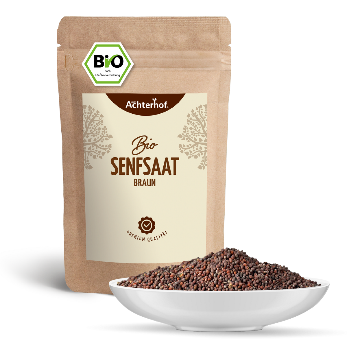Senfsaat braun ganz Bio (250g)