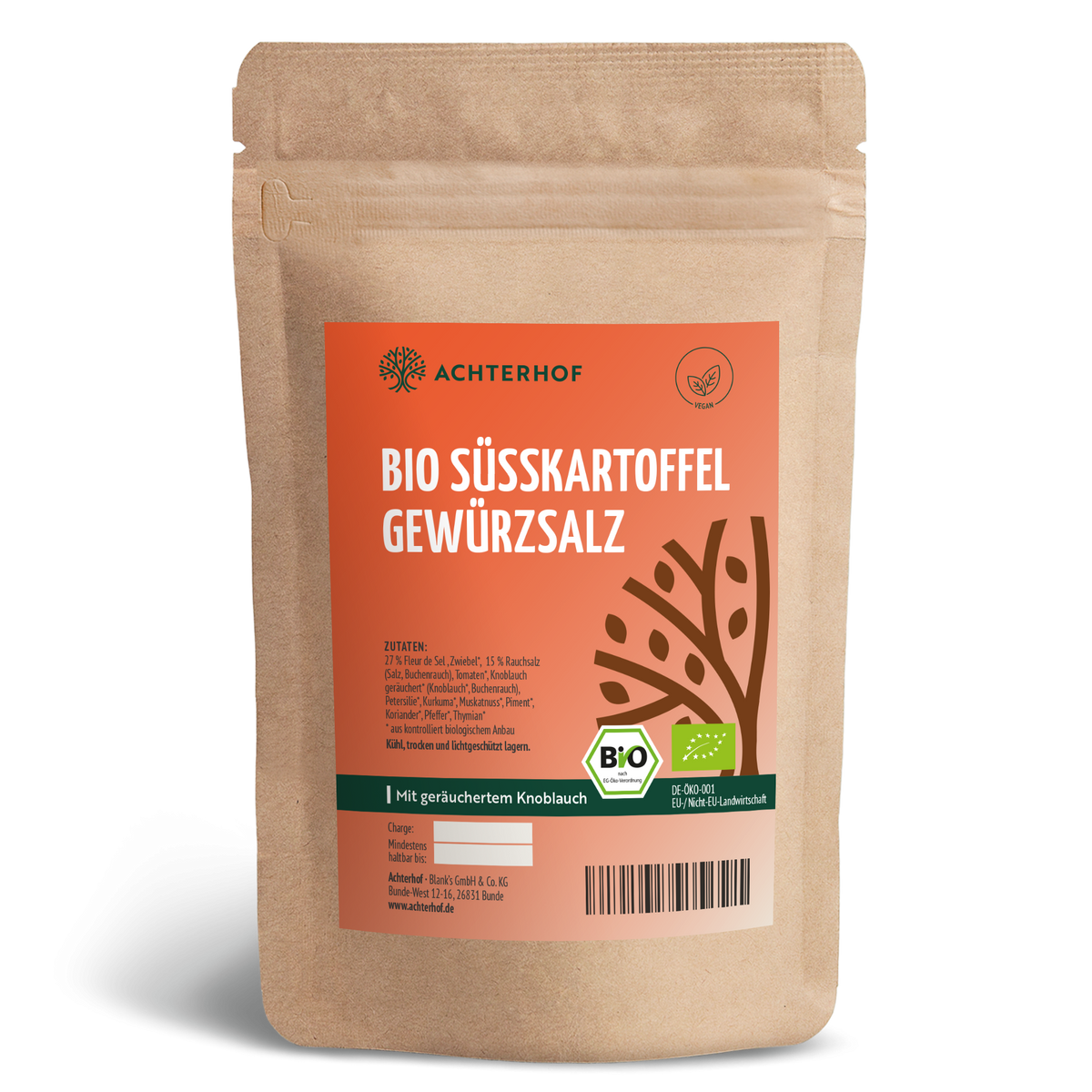 Bio Süßkartoffel Gewürzsalz (100g)