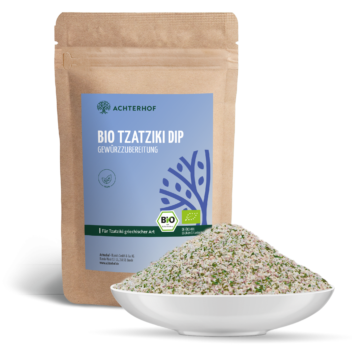 Tzatziki Dip Gewürzzubereitung Bio (100g)