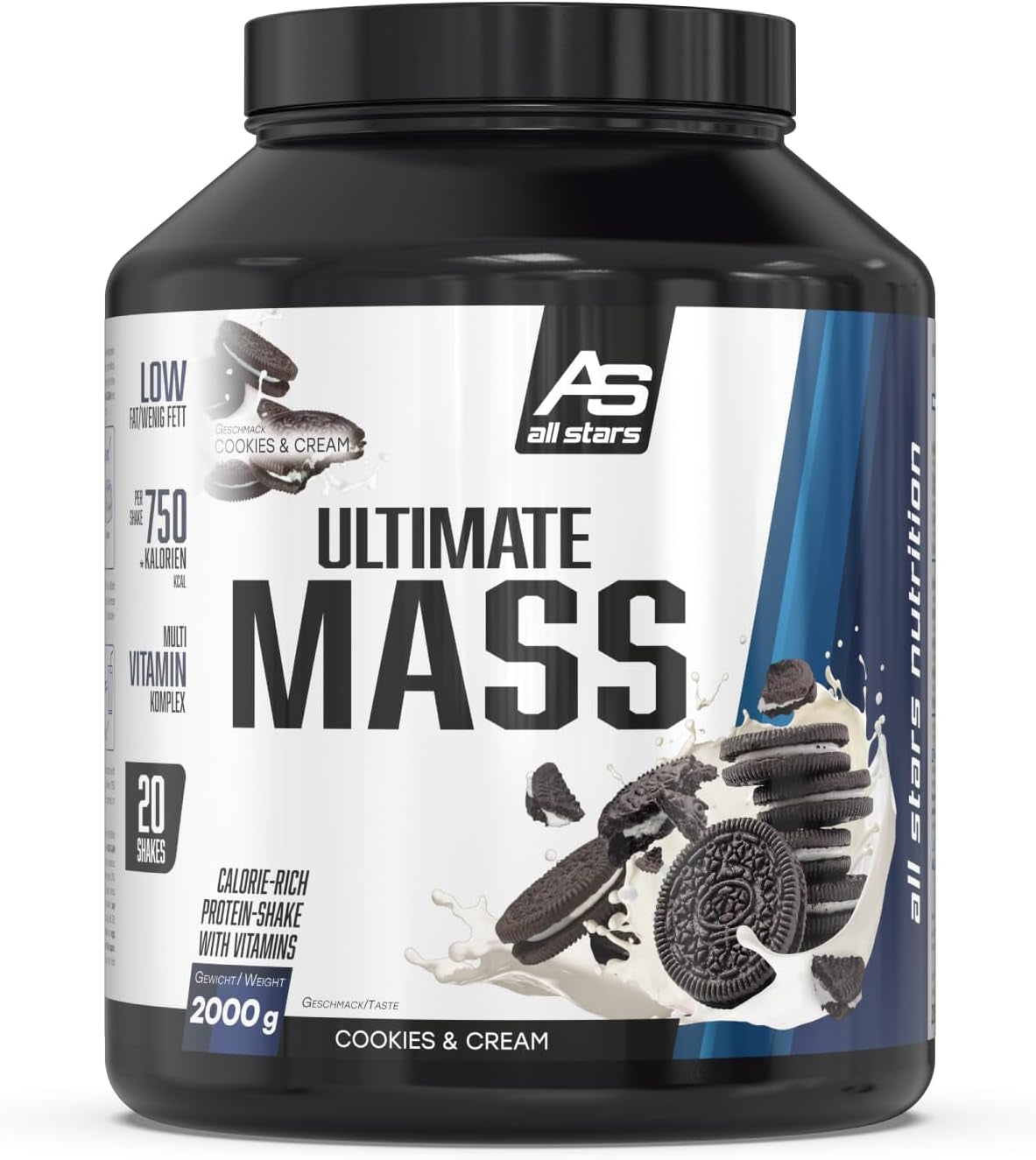 Ultimate Mass Gain (2000g) Cookies Cream
