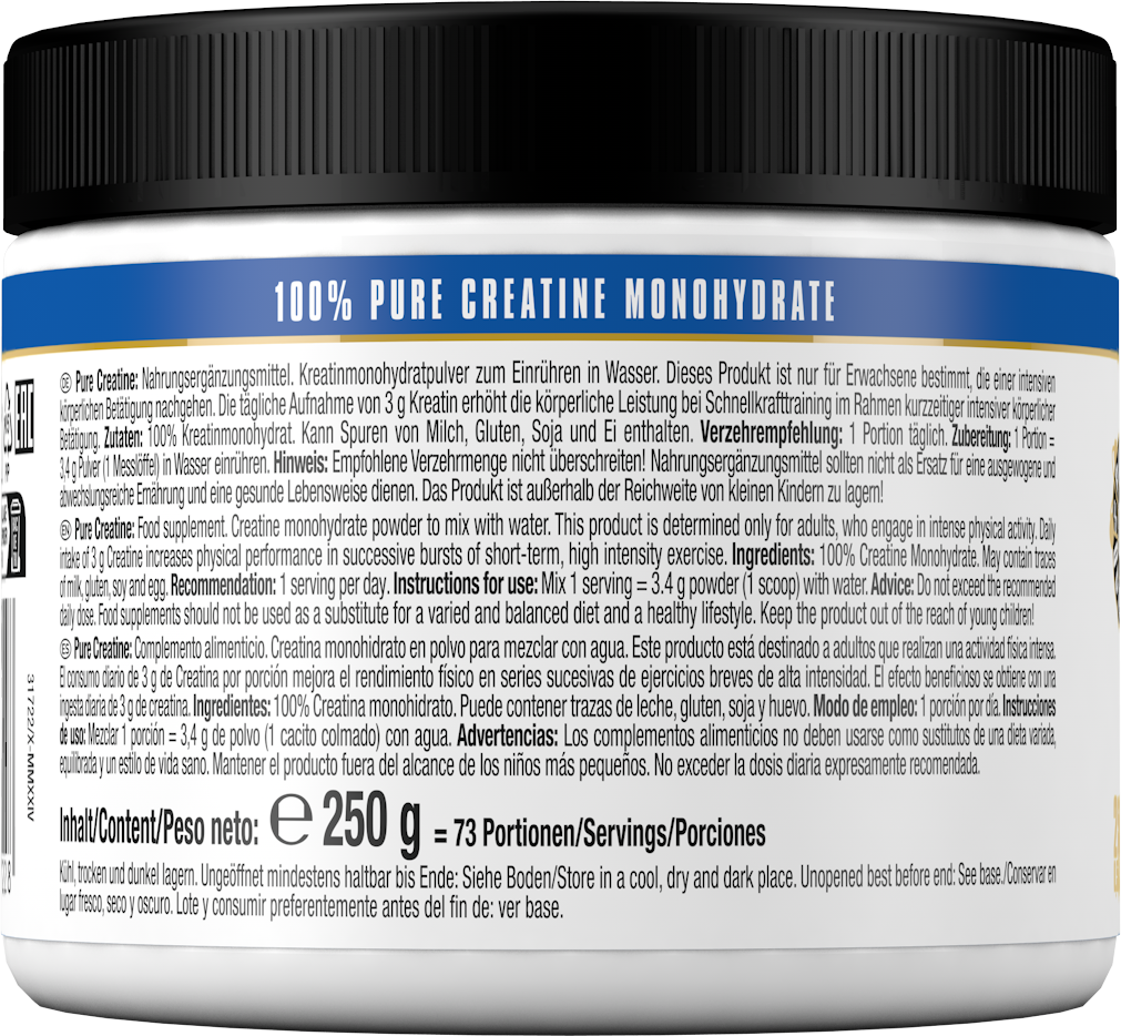 Pure Creatine Creapure® (250g)