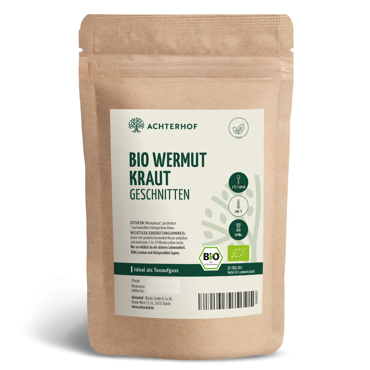 Wermutkraut geschnitten Bio (500g)