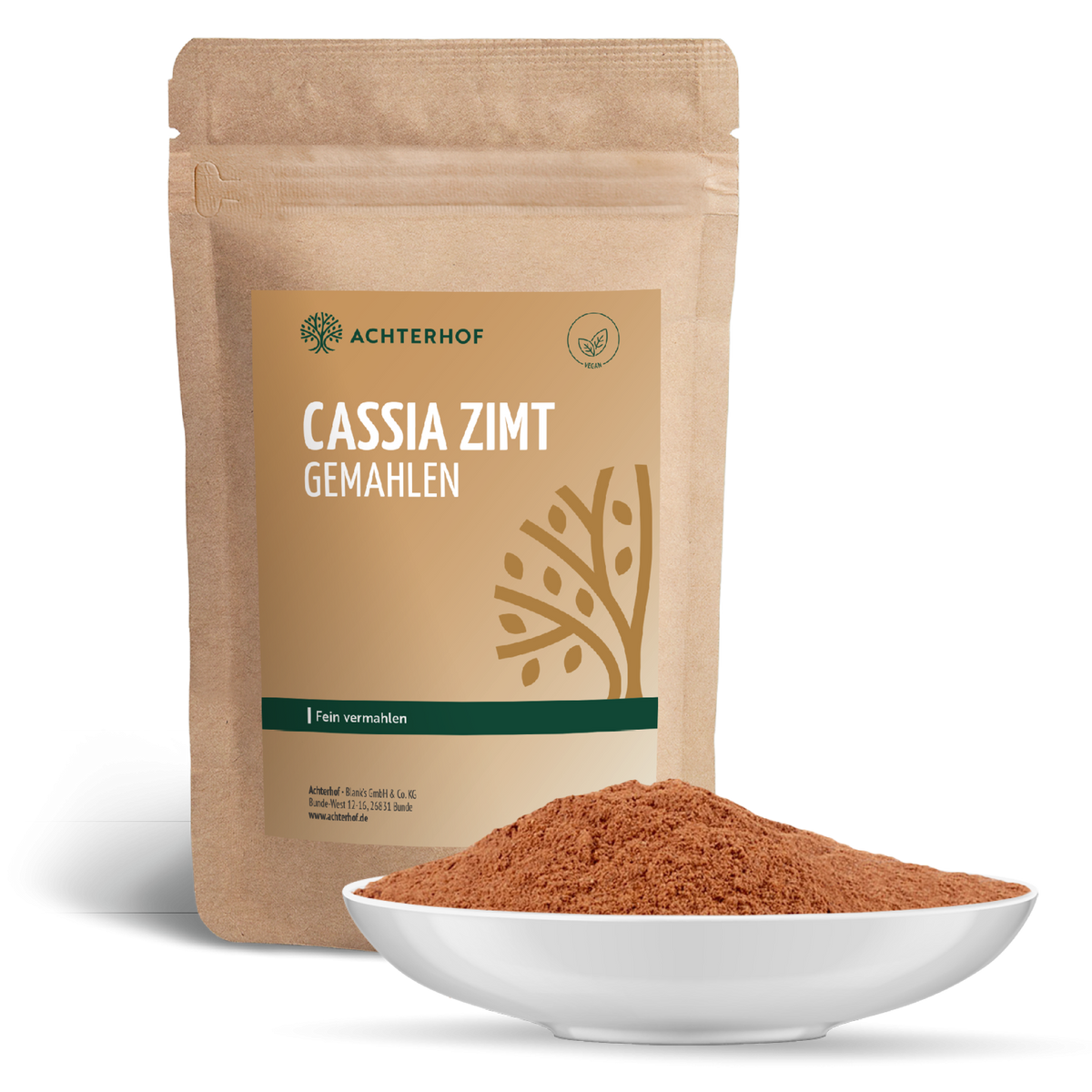 Cassia Zimt gemahlen (500g)