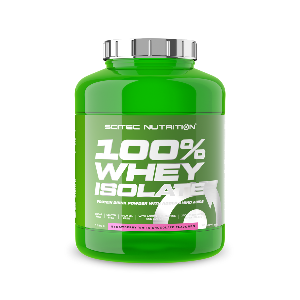 100% Whey Isolate (1816g) Strawberry & White Chocolate