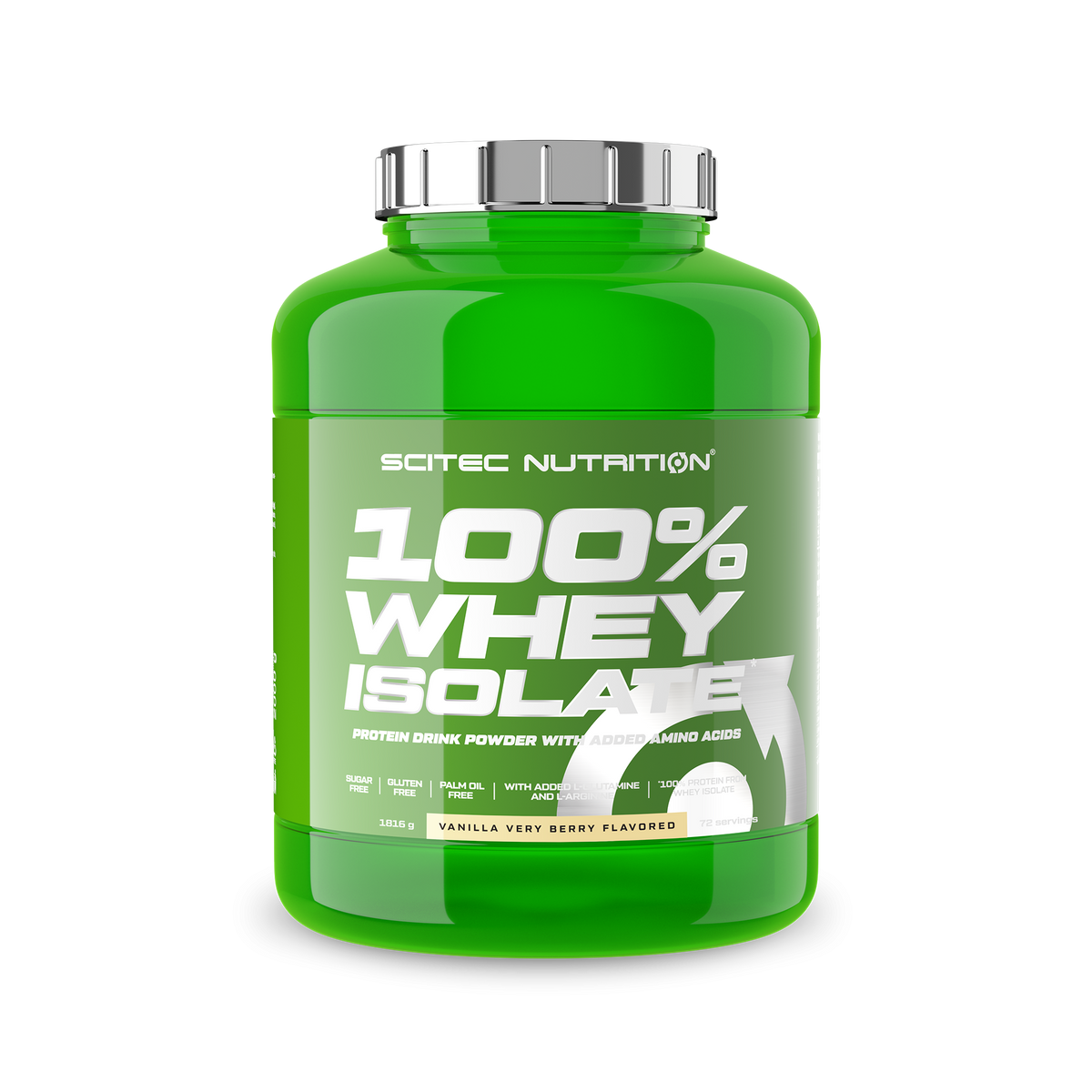 100% Whey Isolate (1816g) Berry Vanilla