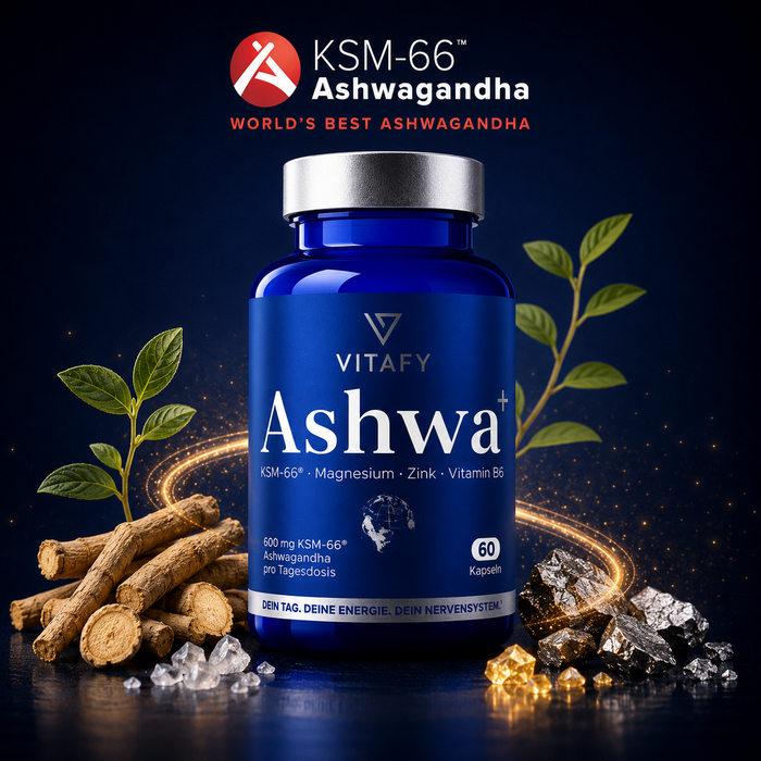 VITAFY Ashwa+ Ashwagandha KSM-66®