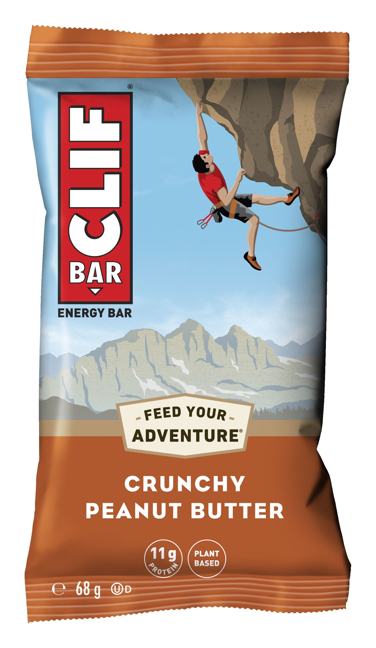 Clif Bar (12x68g) Crunchy Peanut Butter