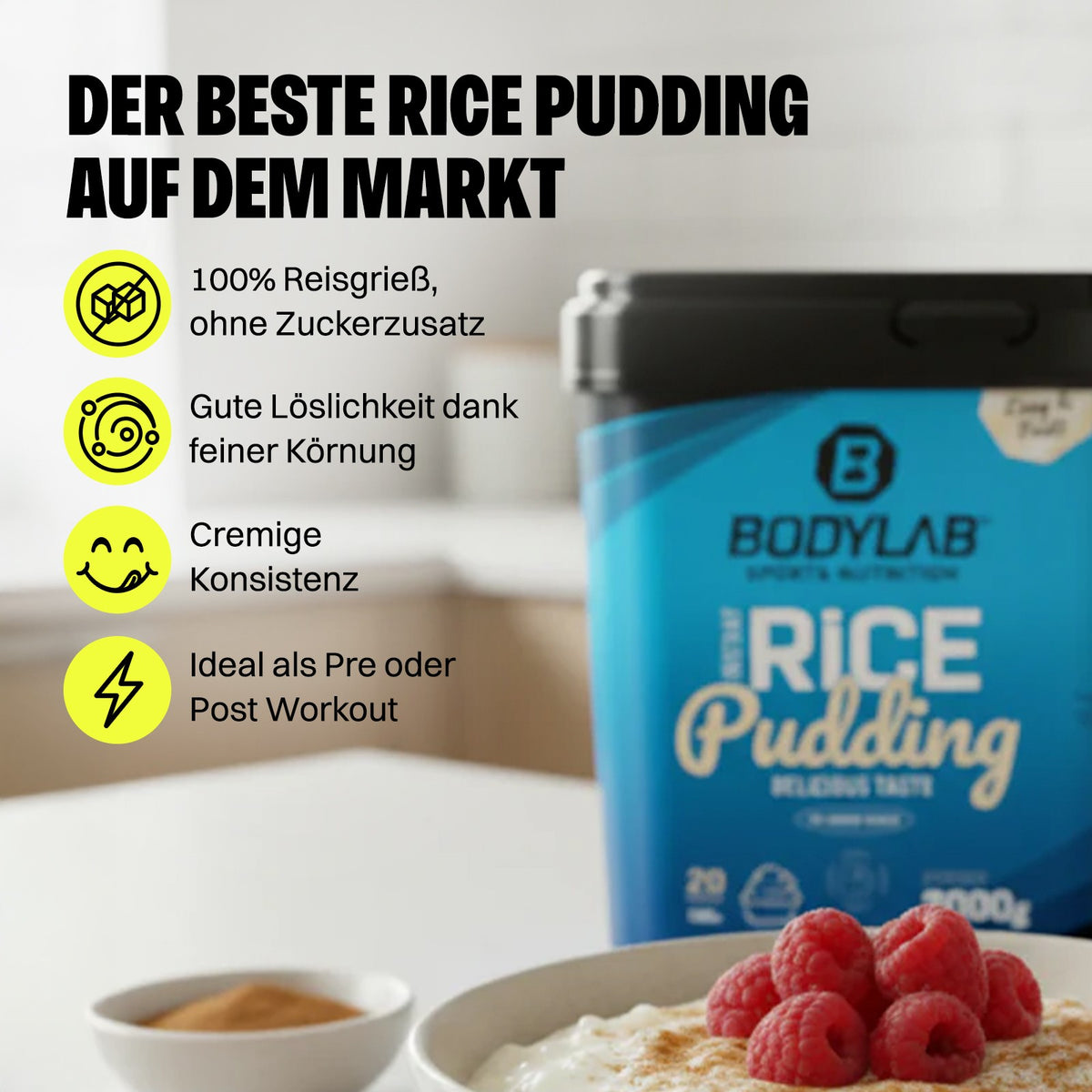 2 x Instant Rice Pudding (je 2000g)