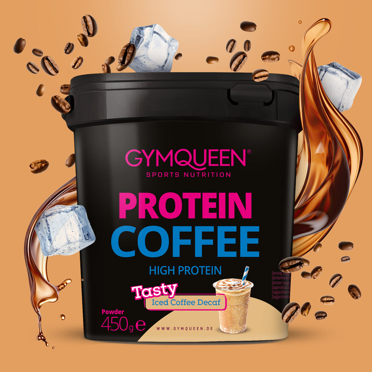 Protein Coffee (450g) Iced Coffee ohne Koffein