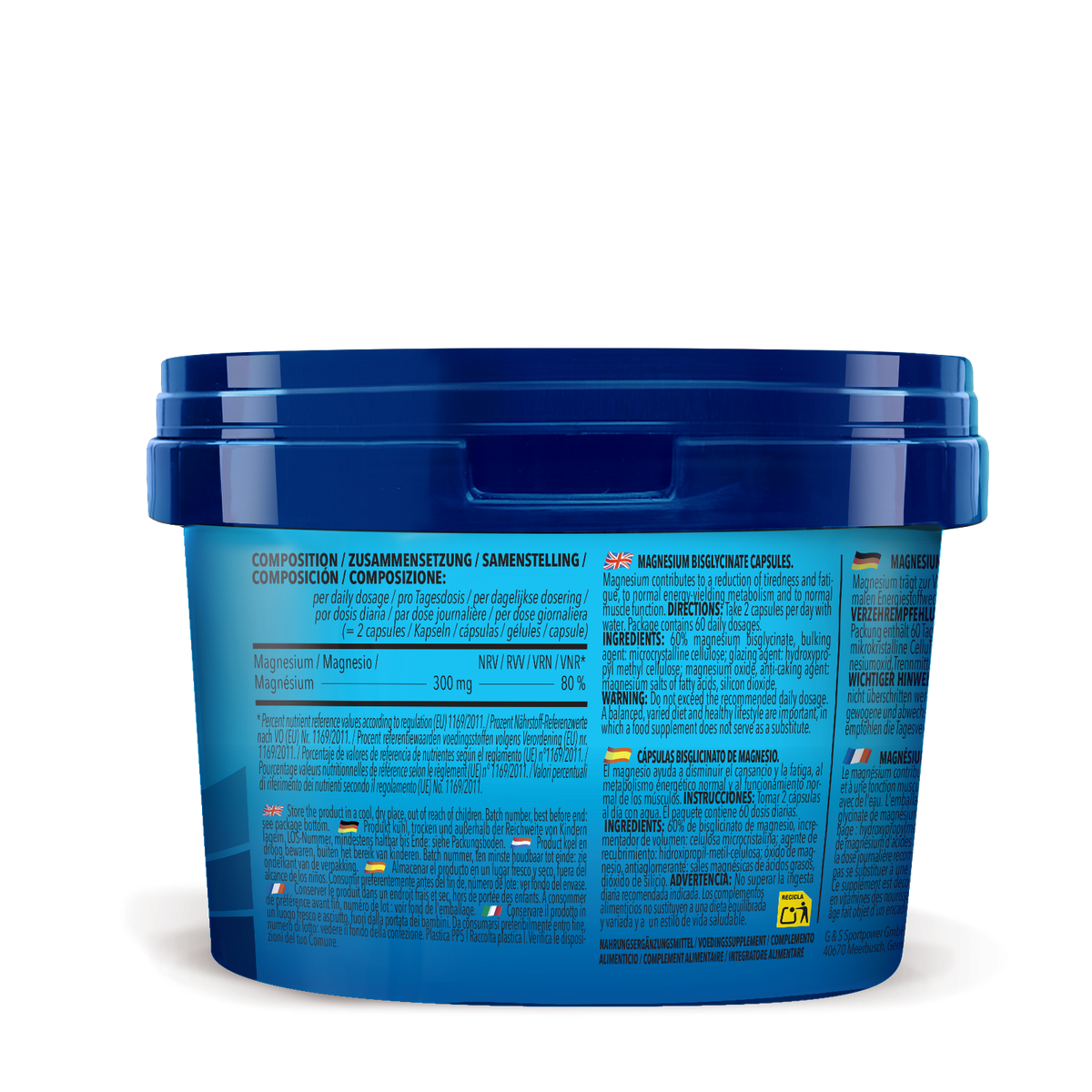 Magnesium Bisglycinate (120 Kapseln)