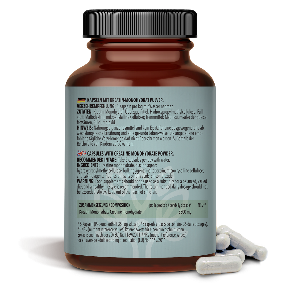 2 x Kreatin Monohydrat (2 x 180 Kapseln)