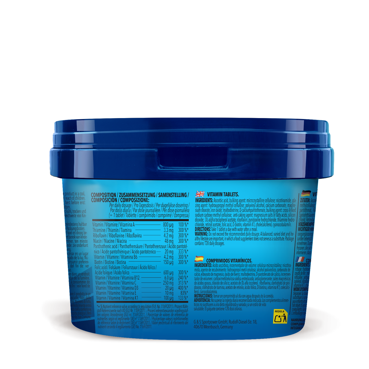 3 x Vitamin A-Z (je 120 Tabletten)