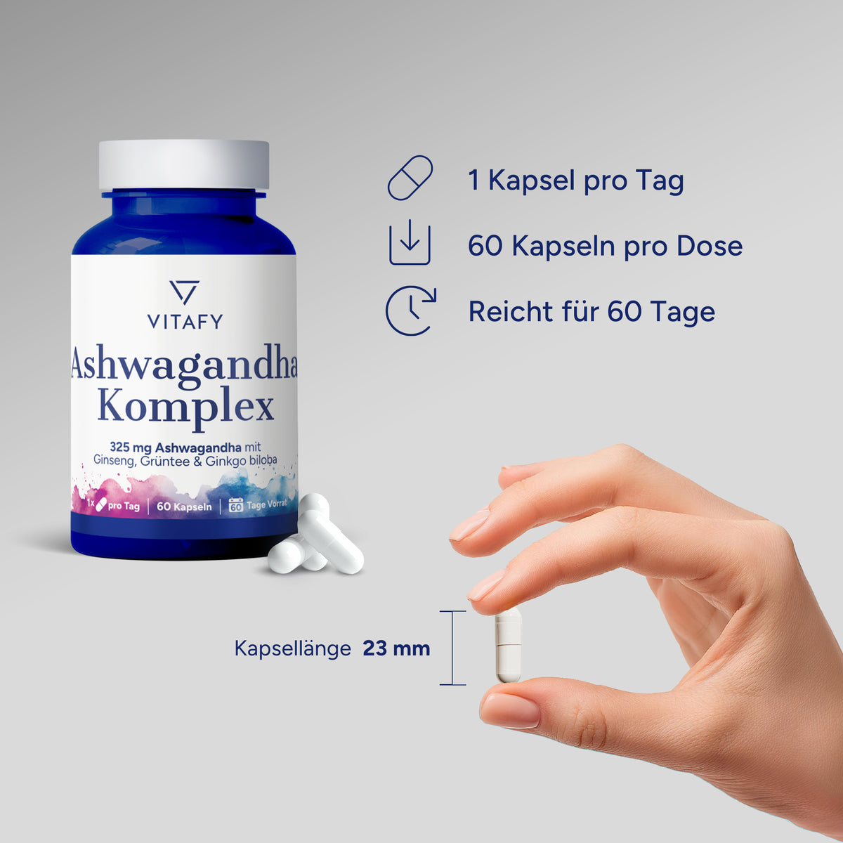 Ashwagandha Komplex (60 Kapseln)