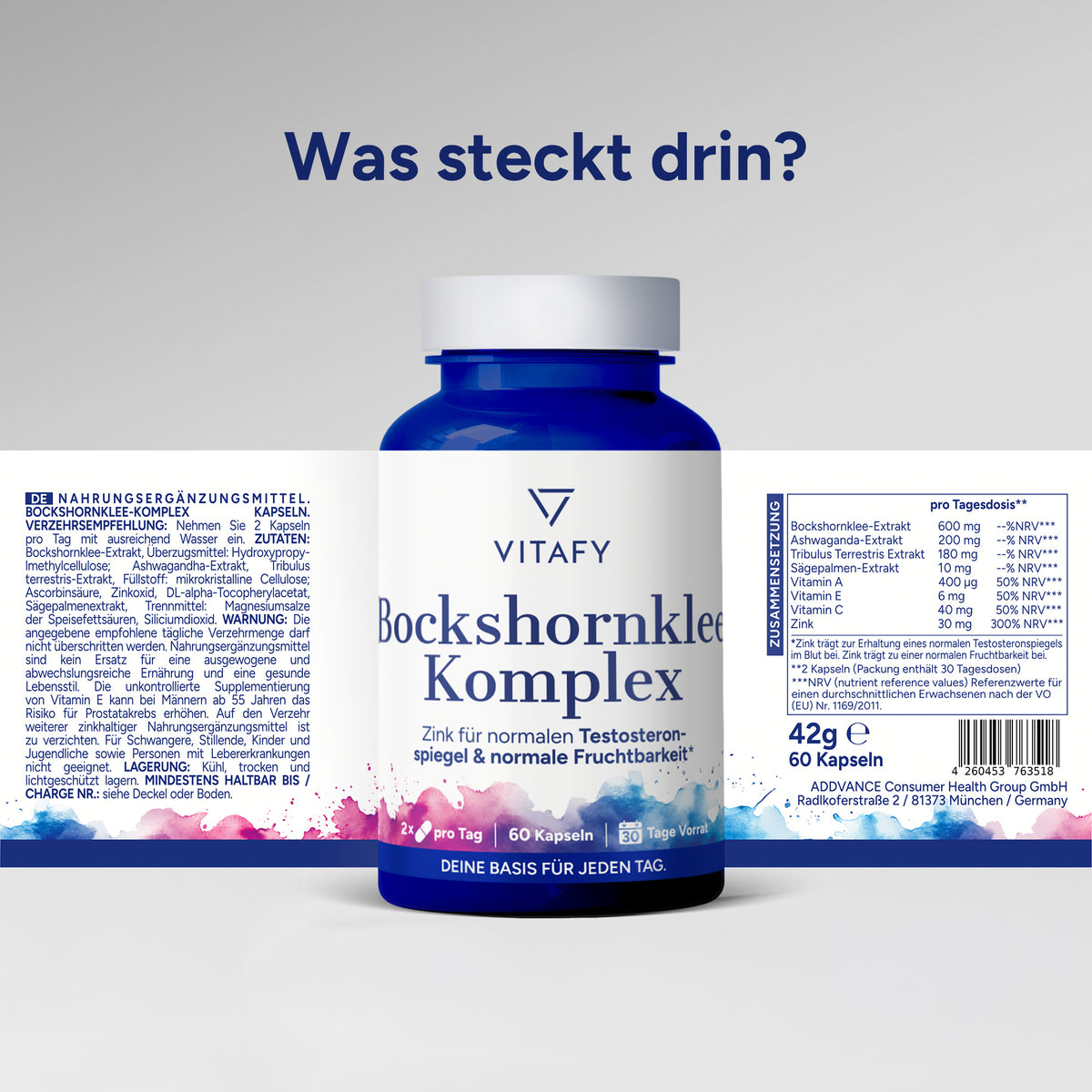Bockshornklee Komplex (60 Kapseln)