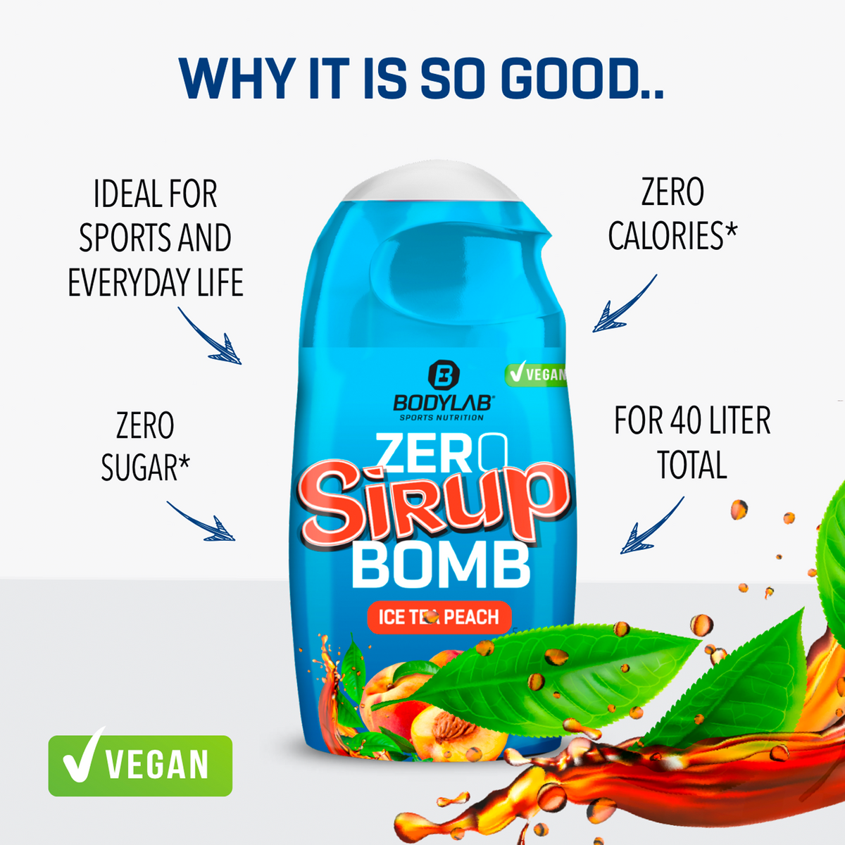 Doppelpack ZERO Sirup BOMB (2 x je 5 x 65ml)