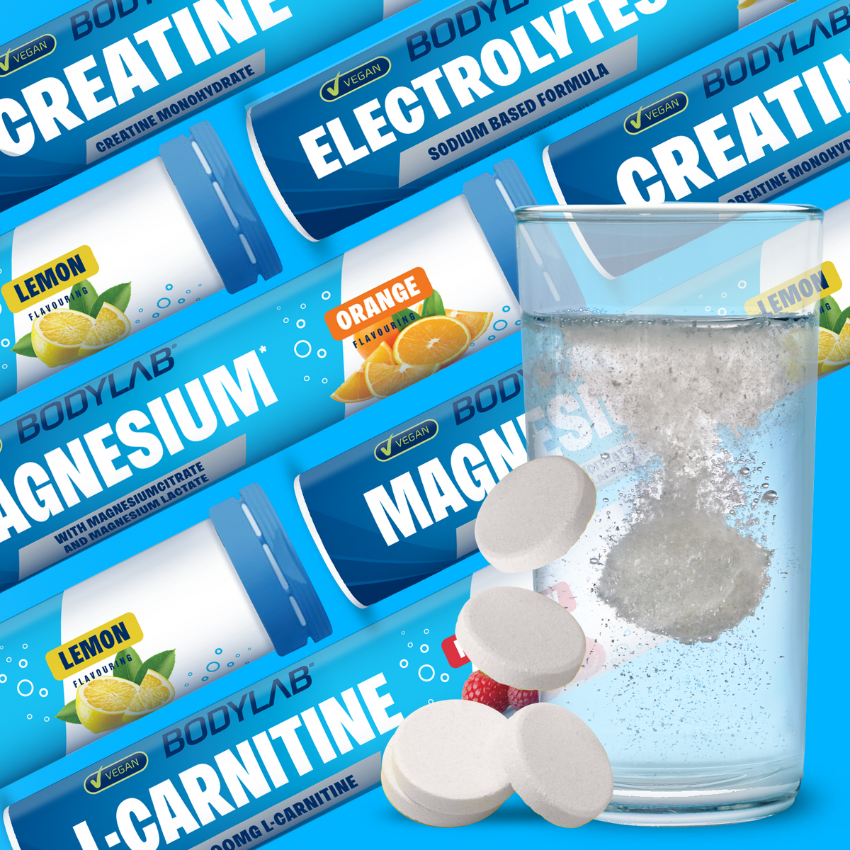 Electrolytes (20 Brausetabletten) Lemon