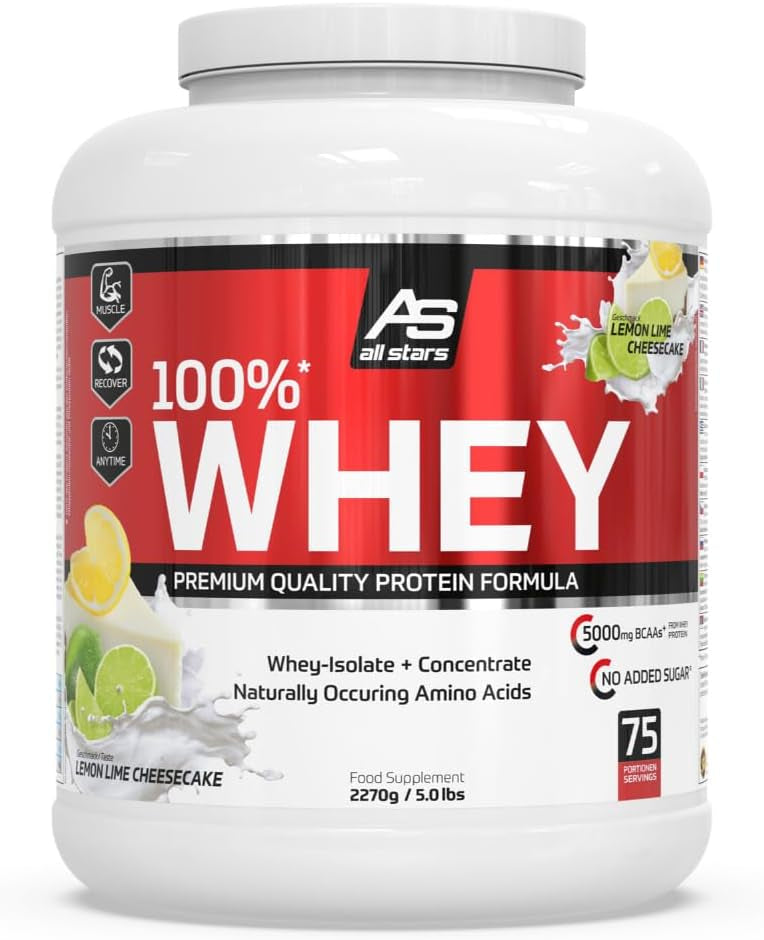 100% Whey Premium (2270g) Lemon Lime Cheesecake