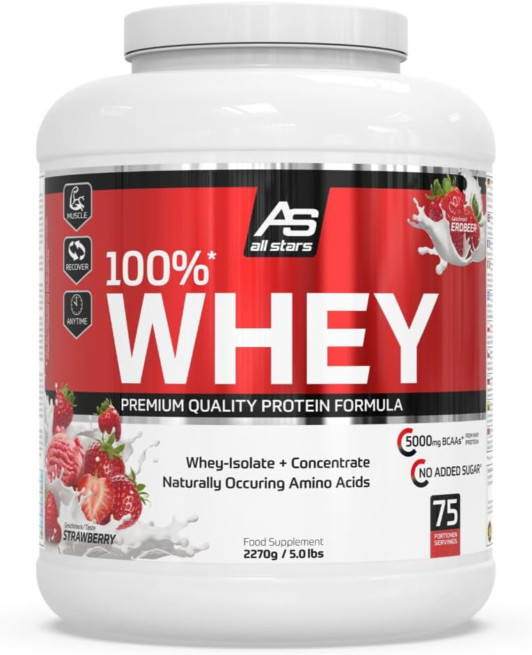 100% Whey Premium (2270g) Strawberry