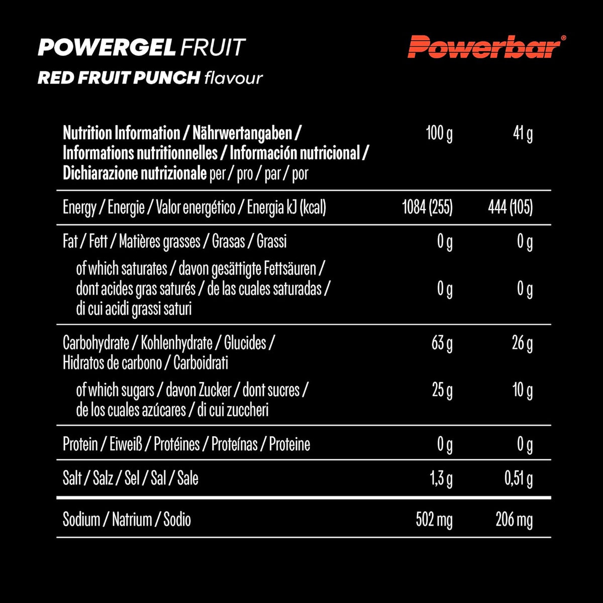 PowerGel Original (24x41g) Red Fruit Punch