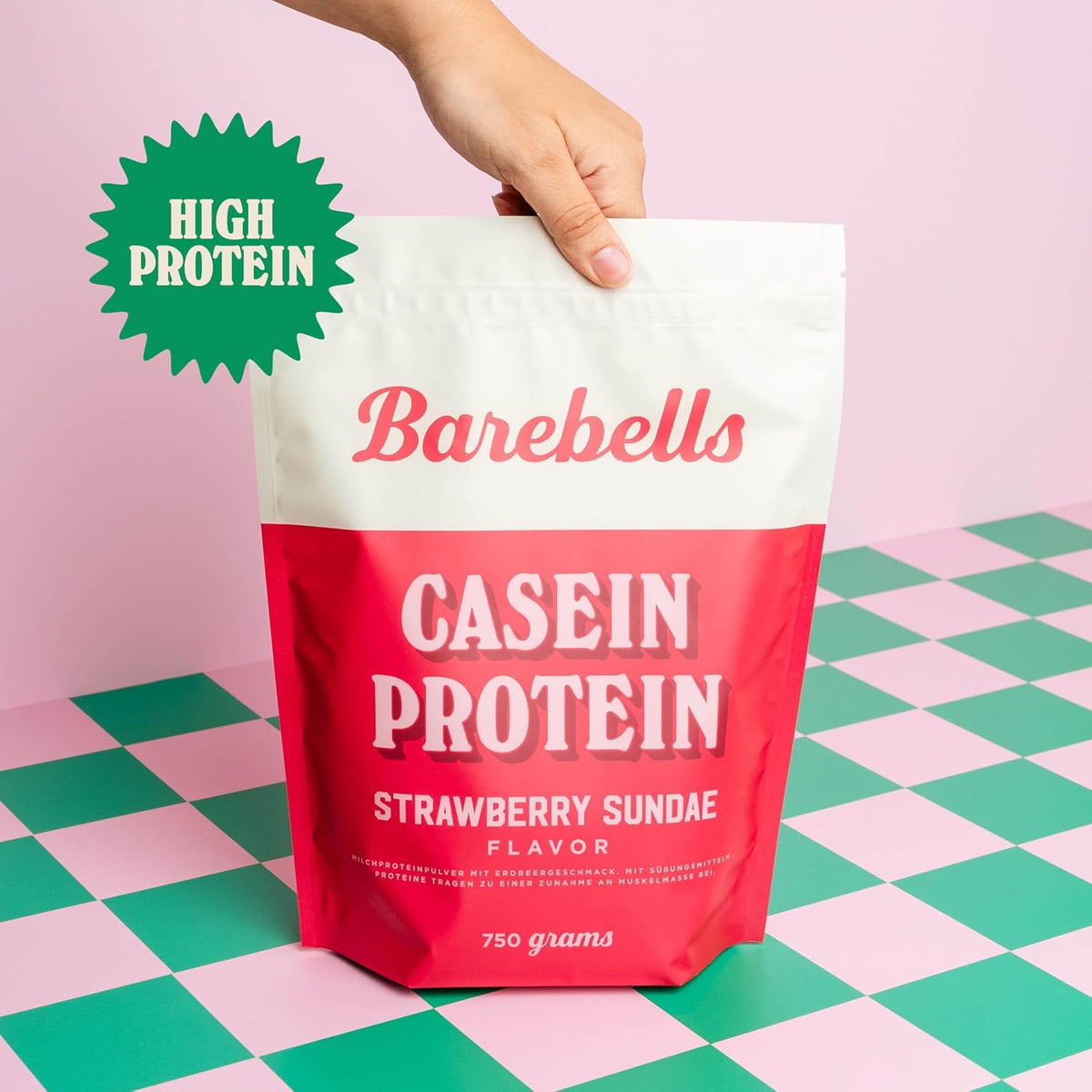 Casein Protein (750g) Strawberry Sundae