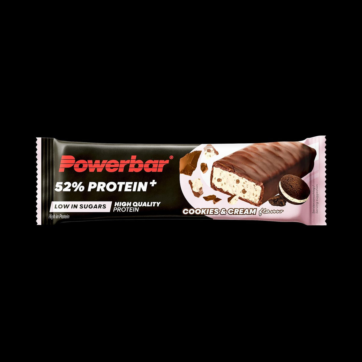 52% Protein+ Bar (20x50g) Cookies & Cream