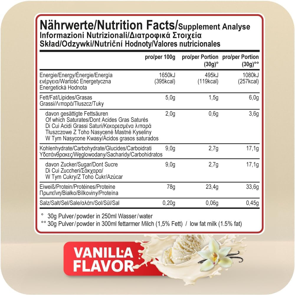 100% Whey Premium (2270g) Vanilla