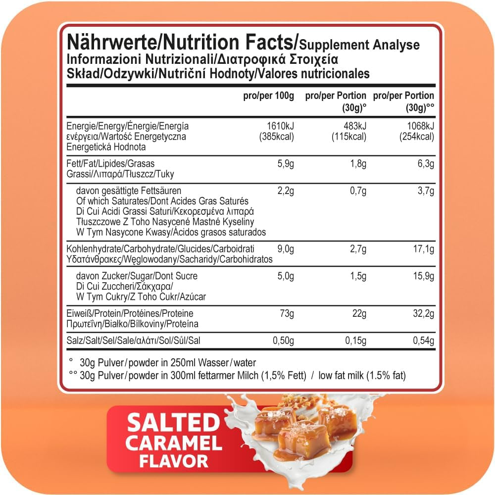 100% Whey Premium (2270g) Salted Caramel