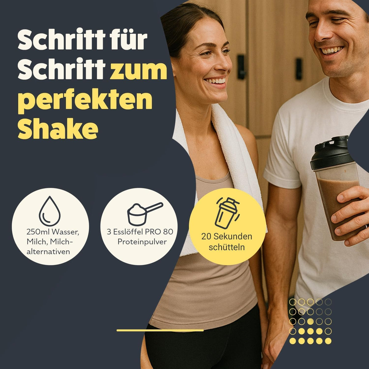 Active Pro 80 (500g) Erdbeer